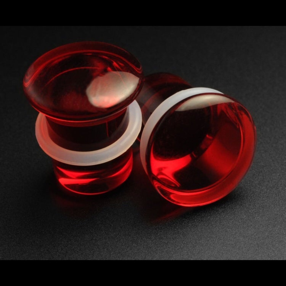 UK Organics Glass Body Jewelry! NWOT